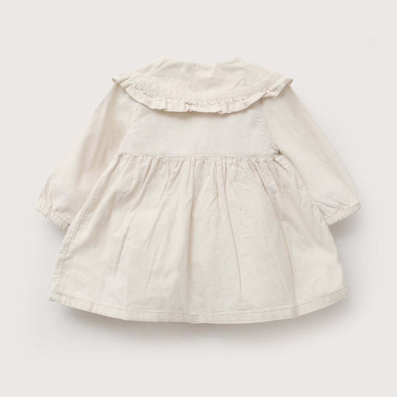 Vestido Cotele Blanco Infant Niña