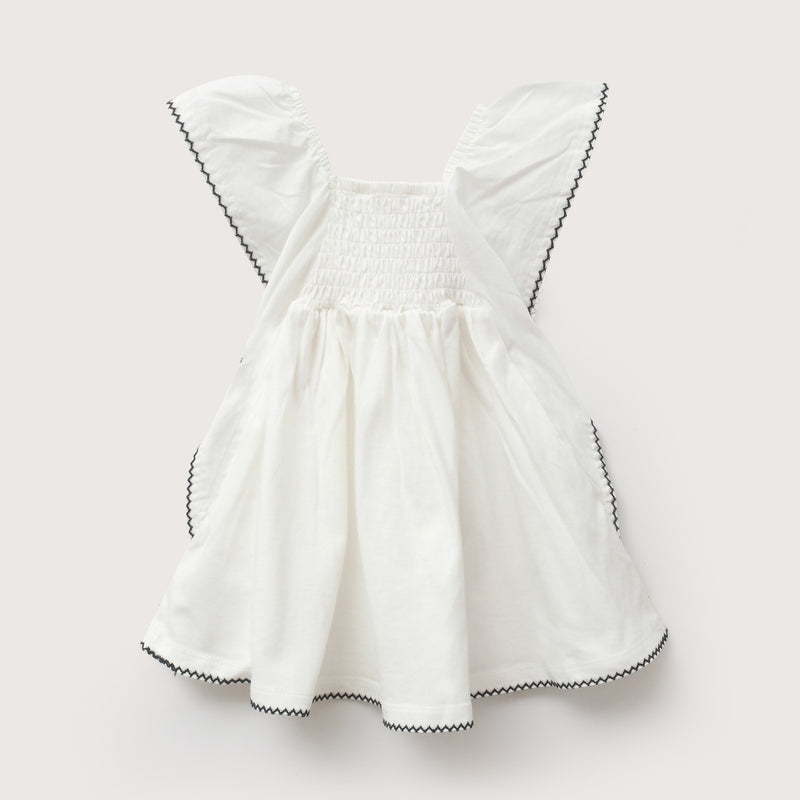 Vestido Panal Blanco Infant Niña