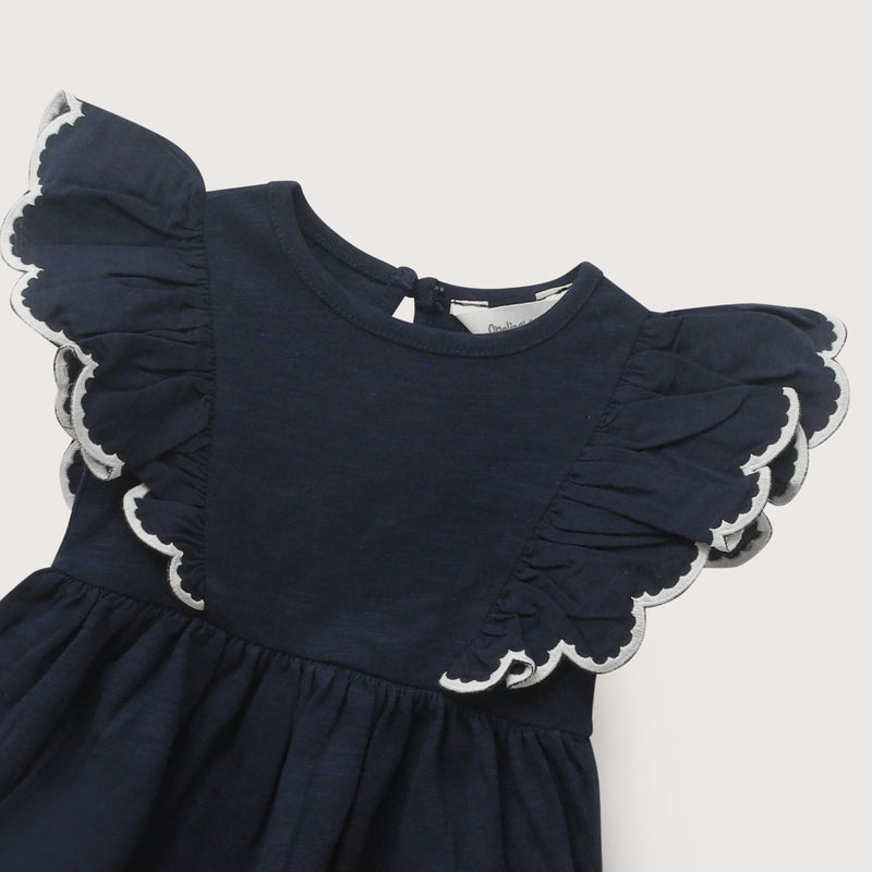 Vestido Azul Marino Infant Niña