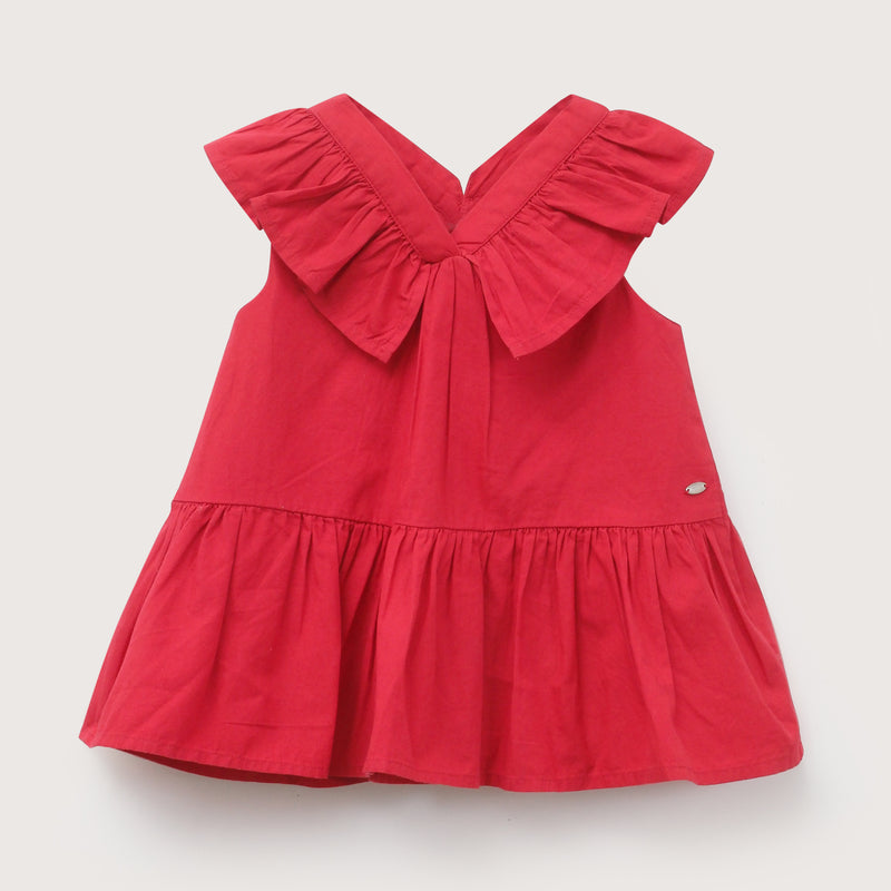 Vestido Vuelos Rojo Infant Niña