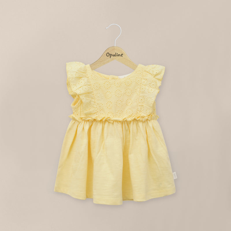 Vestido Amarillo Bebé Niña