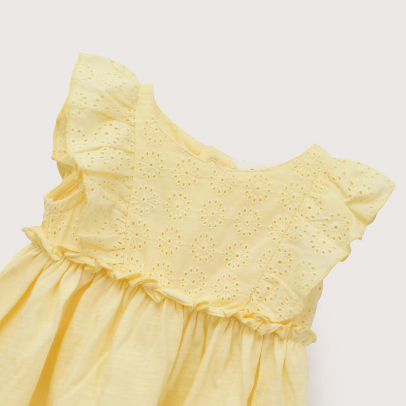 Vestido Amarillo Bebé Niña