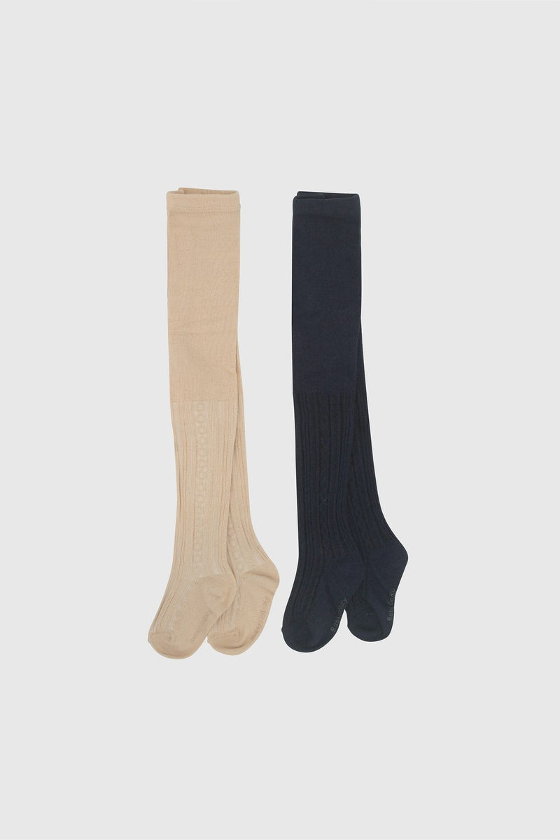 Pack X2 Panty Ballerina Beige Niña