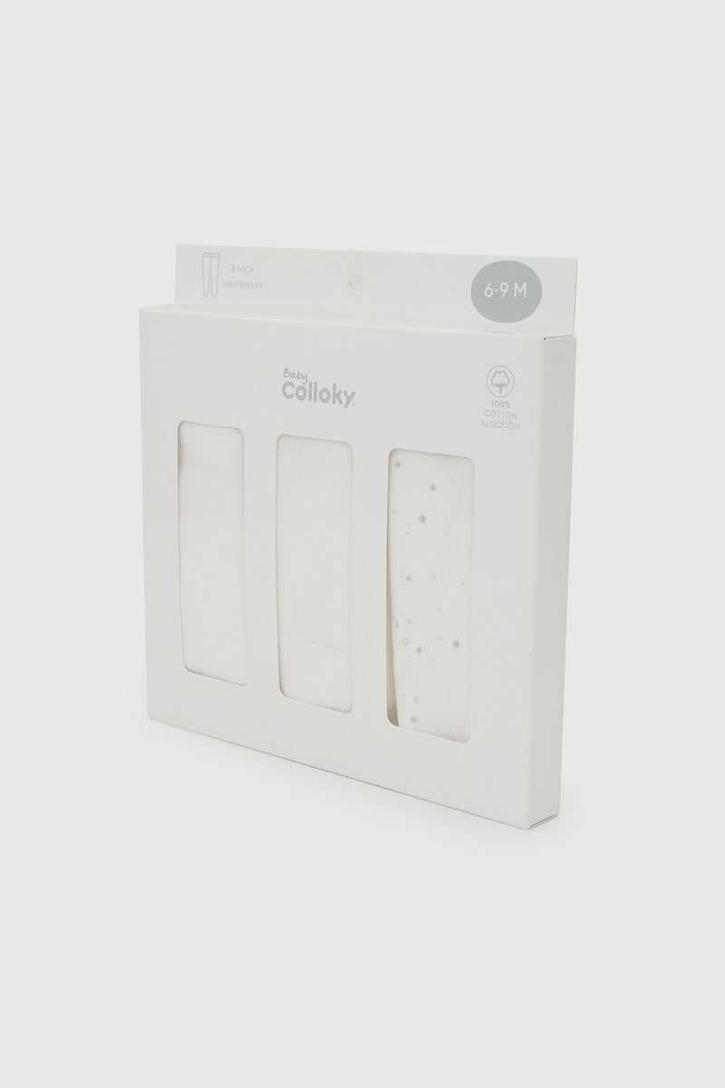 Pack X3 Panty Ballerina Unisex100% Algodón
