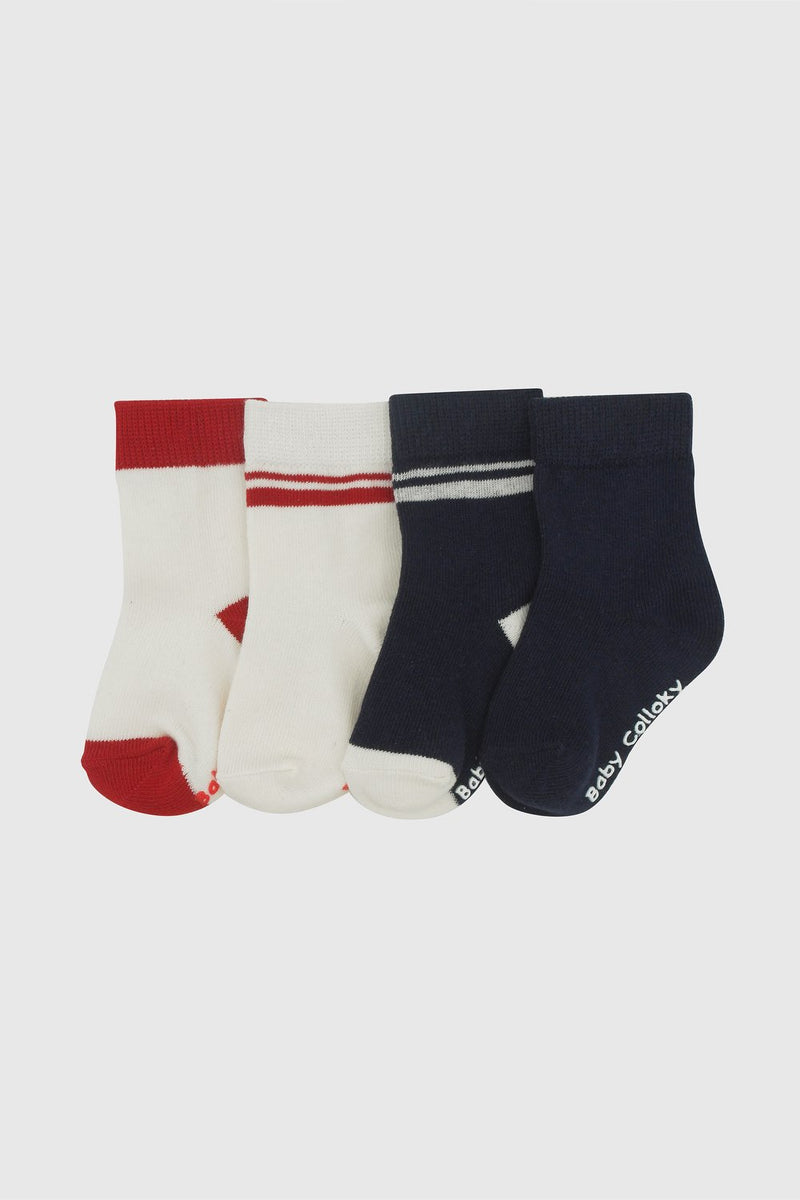 Pack X4 Calcetin Deportivo Algodón