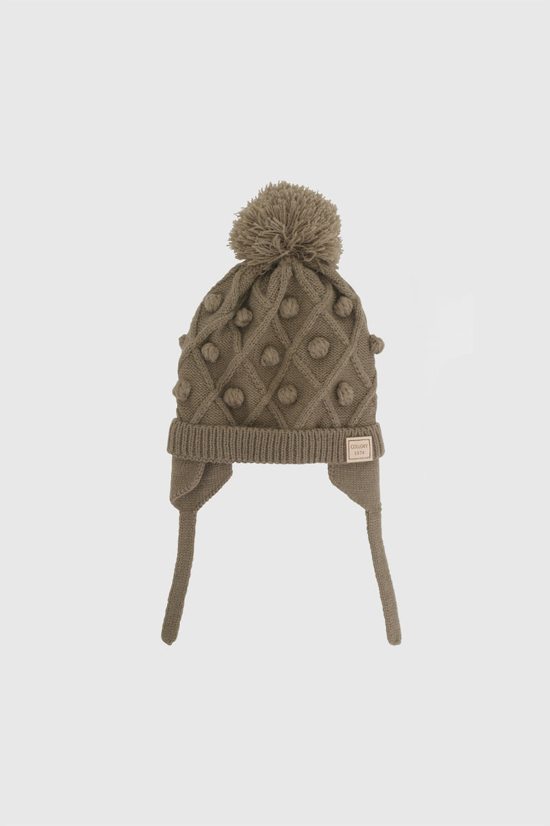Gorro Lana Niña Verde