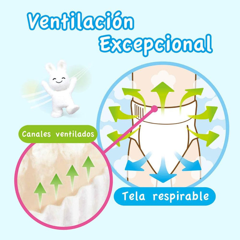 PAÑAL CIERRE ADHESIVO TALLA XL 40 UNID MERRIES