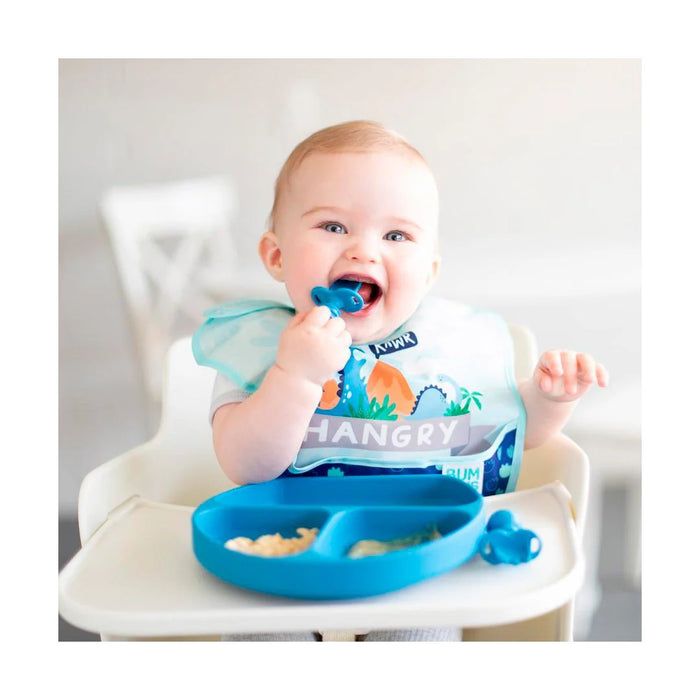 Plato con agarre Grip Dish Dark Blue