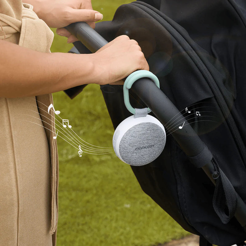 Máquina de Ruido Blanco Momcozy Portátil – 20 Sonidos y Luz Ámbar