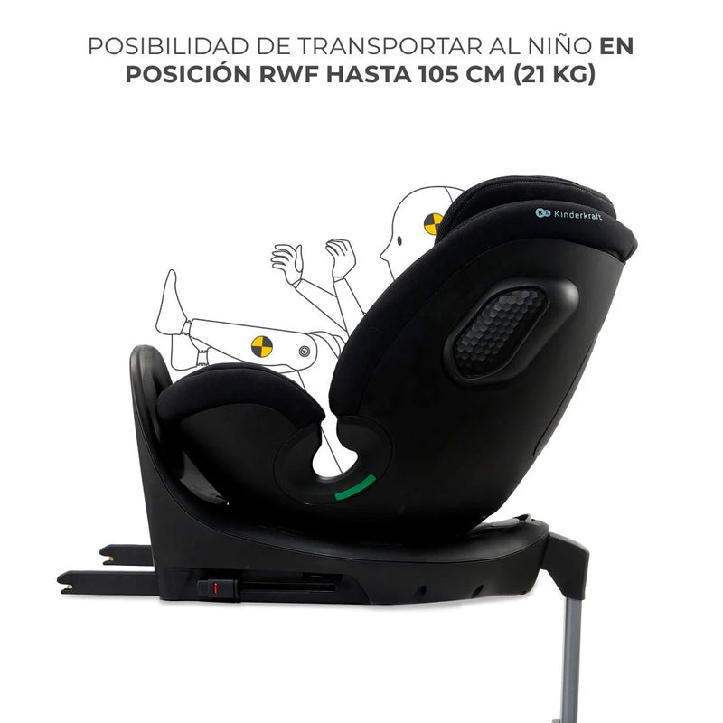 Silla de auto Convertible XRIDER 2 i-Size Black