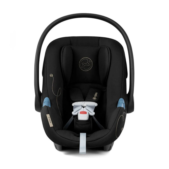 Silla de auto nido Aton G Swivel 180º + Base Moon Black