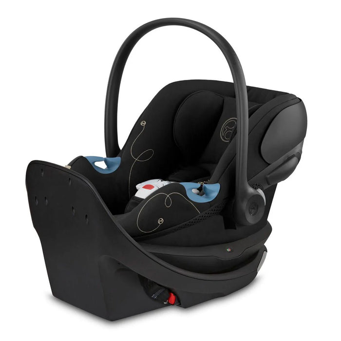 Silla de auto nido Aton G Swivel 180º + Base Moon Black