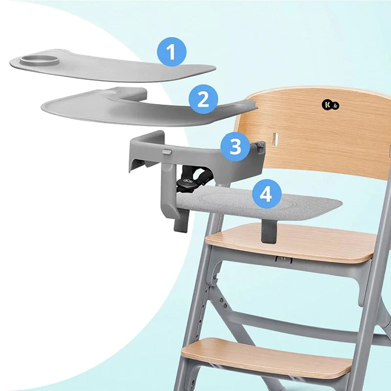 Silla de Comer Evolutiva 4 en 1 Livy Incluye Silla Mecedora Calmee
