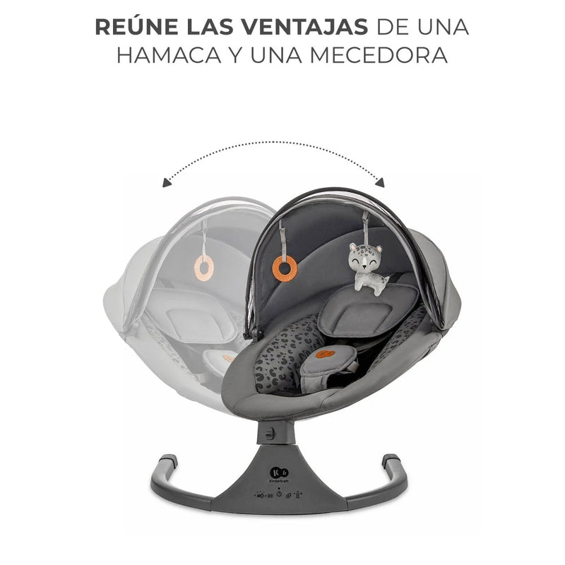 Mecedora Eléctrica LUMI 2 – Hamaca Inteligente con Control Remoto