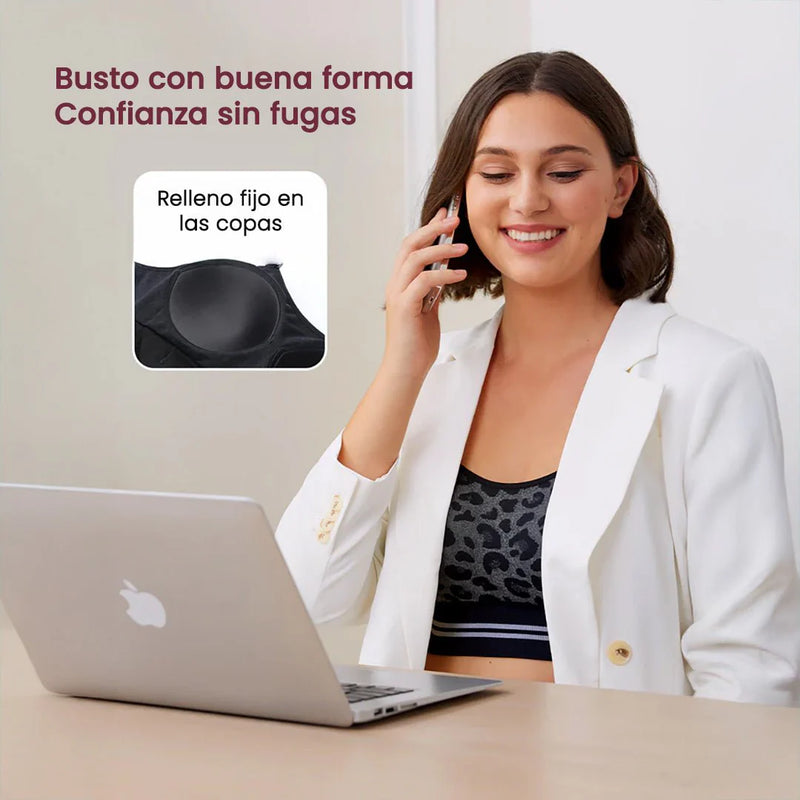 Sosten de Lactancia 4 en 1 Leopardo Black