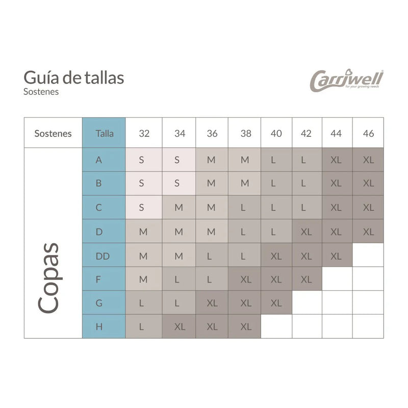 Sujetador lactancia con Carri-Gel®