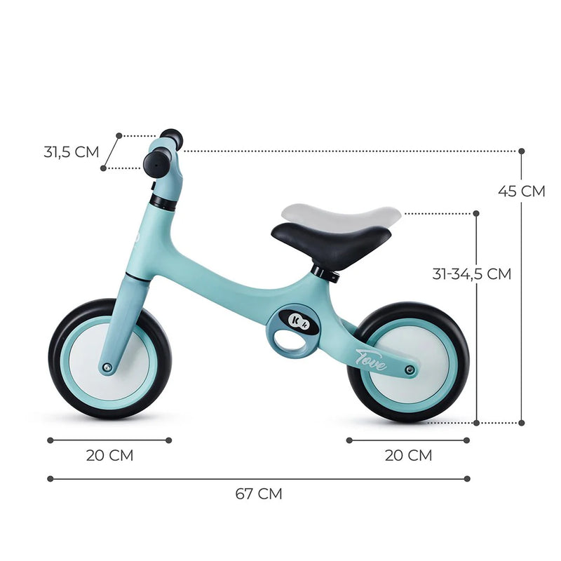 Bicicleta de Balance Kinderkraft TOVE – Ultra Ligera (2 kg)