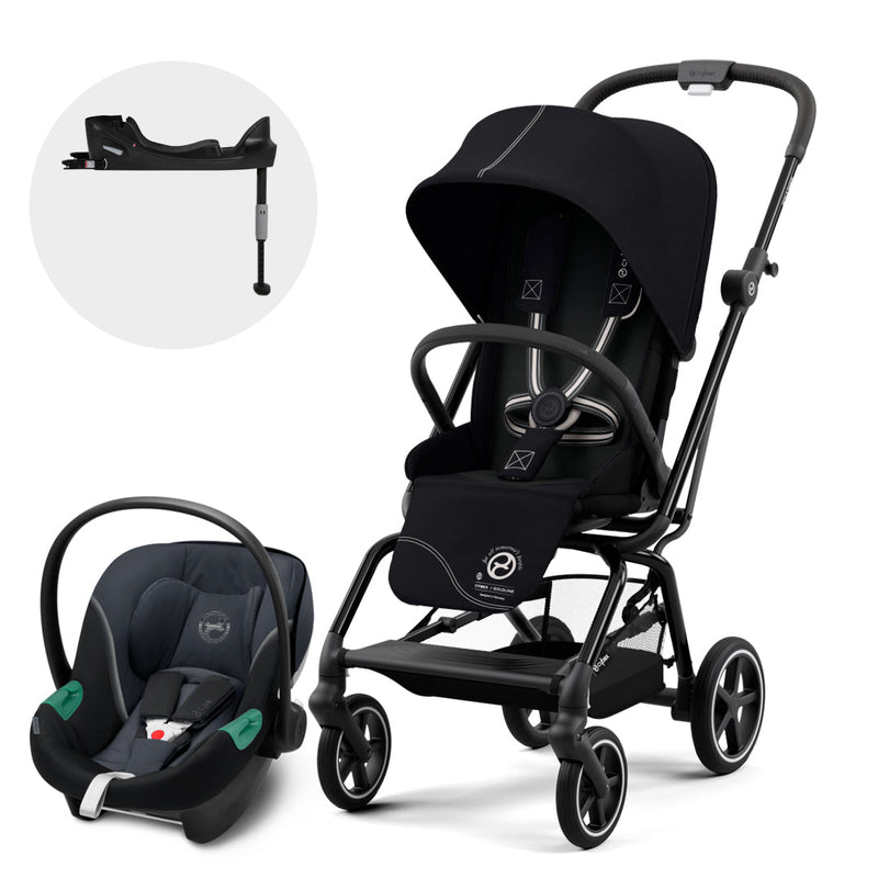 Travel System Eezy S Twist Plus + Aton S2 + Base Cybex