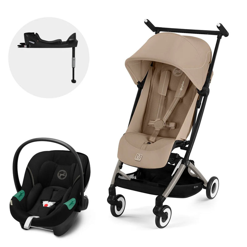 Travel System Libelle + Aton S2 + Base Cybex