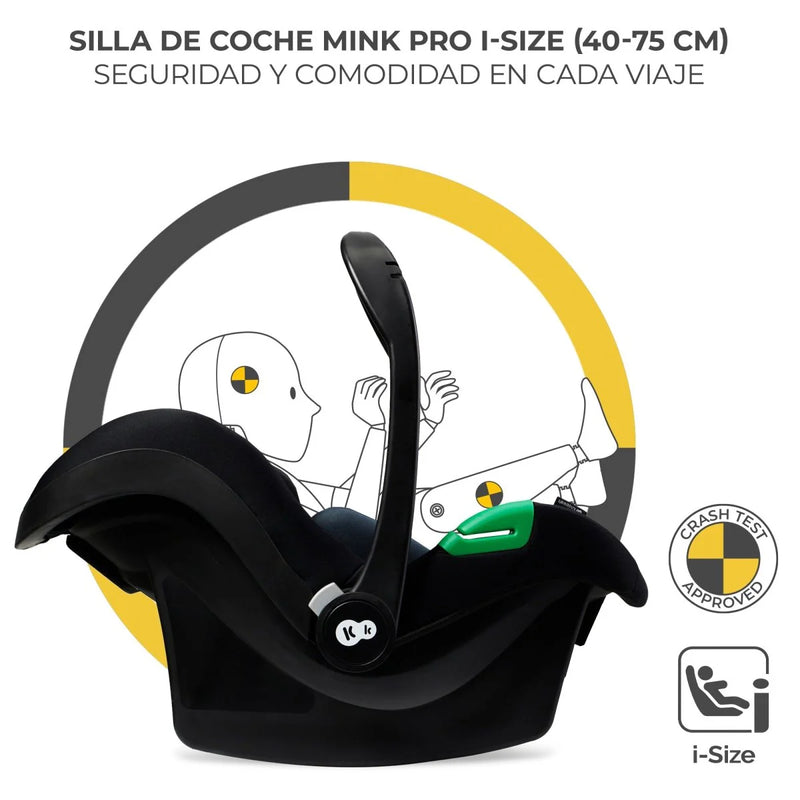 Travel System Yoxi + Mink + Base