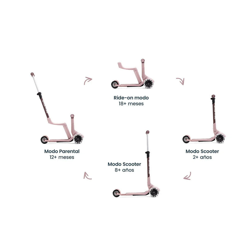 Scooter Xtend Mini-Ride Coral Pink