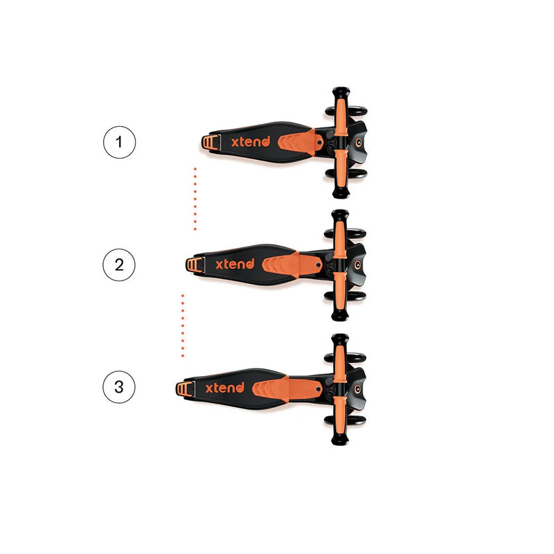 Xtend Scooter Ride-on 3 en 1 Orange