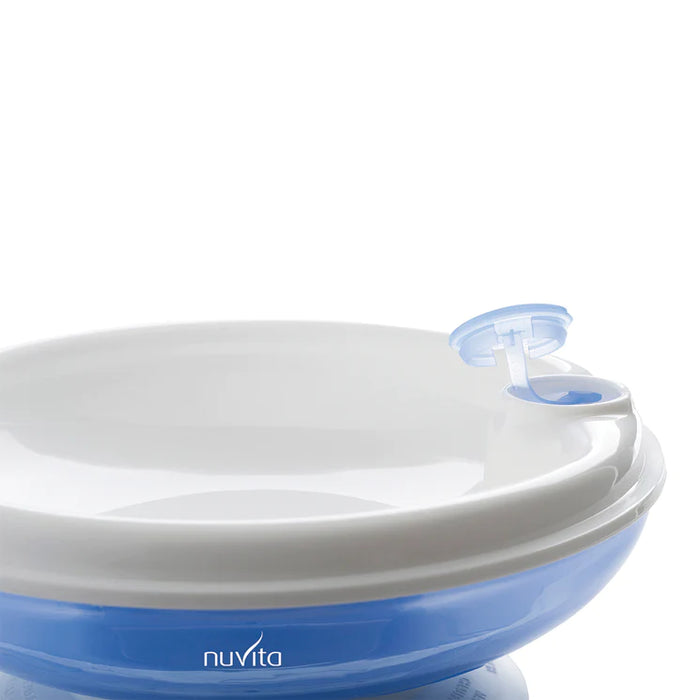 Plato con tapa para microonda Azul PPPL0025