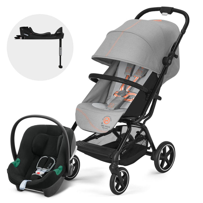 Travel System Eezy S Plus v3 BLK + Aton B2 + Base Cybex