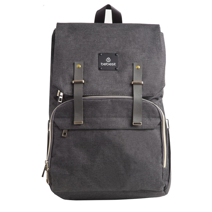 Mochila Pañalera marengo melange 2191