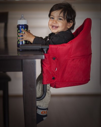 Silla de comer portátil Perch Black