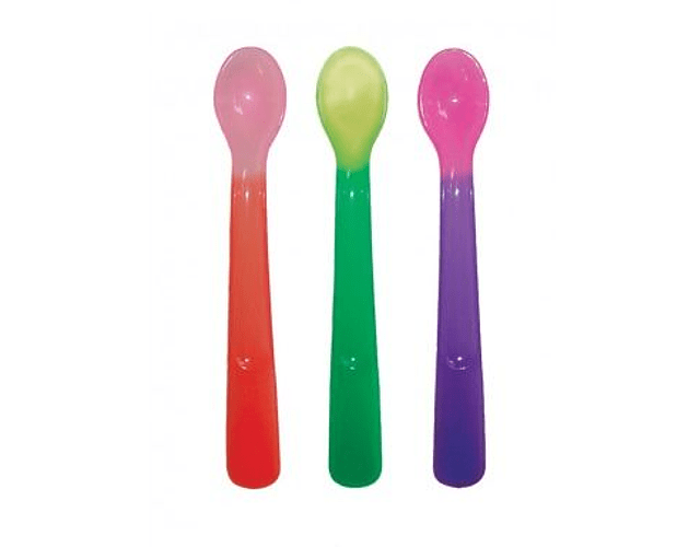 Set de 3 cucharas con sensor de temperatura
