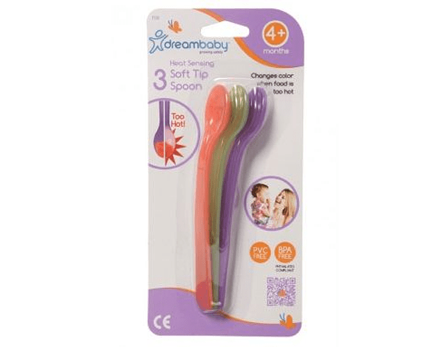 Set de 3 cucharas con sensor de temperatura