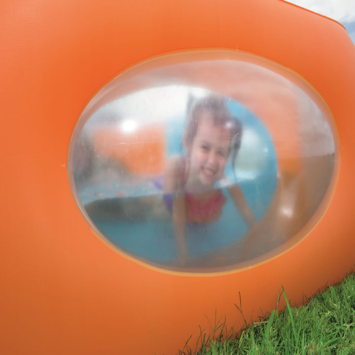 Piscina Inflable con ventanas, BESTWAY - 168x168x56 565 L