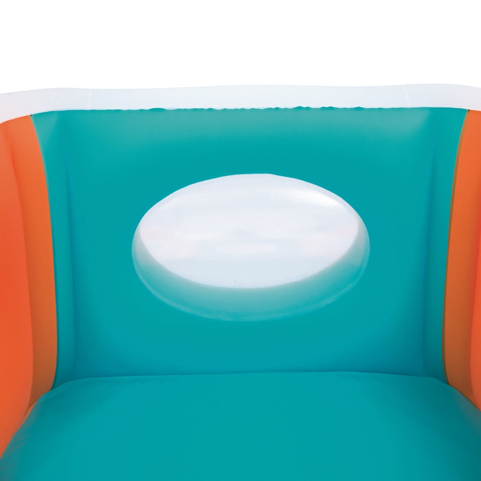 Piscina Inflable con ventanas, BESTWAY - 168x168x56 565 L