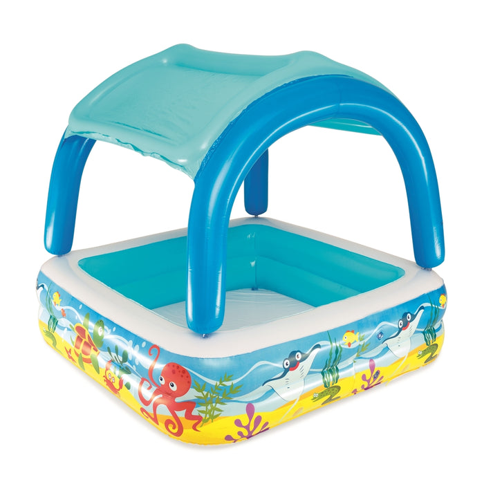 Piscina Inflable Con Toldo 1,40X1,40X1,14M Bestway