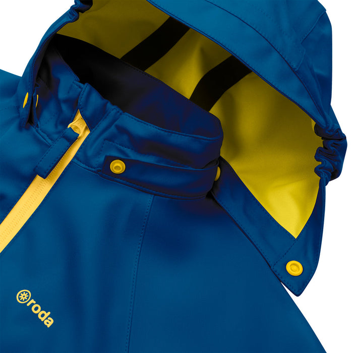 Chaqueta Impermeable Azul Marino Roda