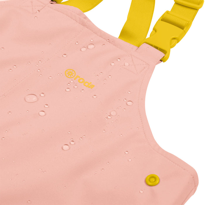 Jardinera- Pantalon Impermeable Rosa  Roda