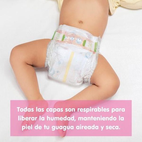 Pack 6x Pañales Merries Velcro XL 40un