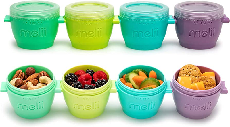 Pack 4 contenedores Snap & Go 118 ml