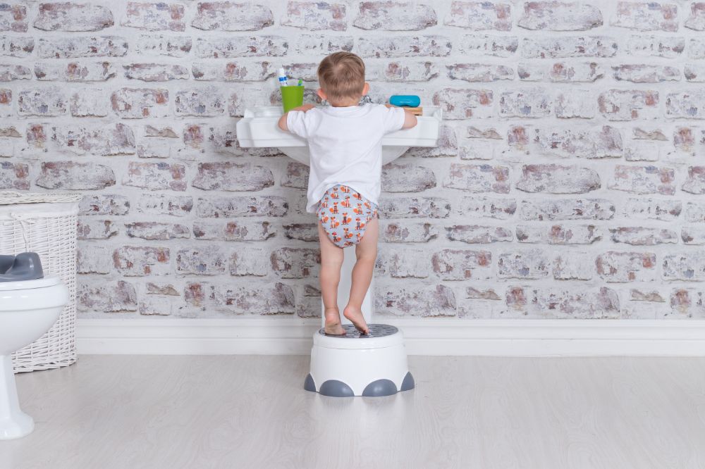 Step N Potty Entrenador Baño GrisBUMBO