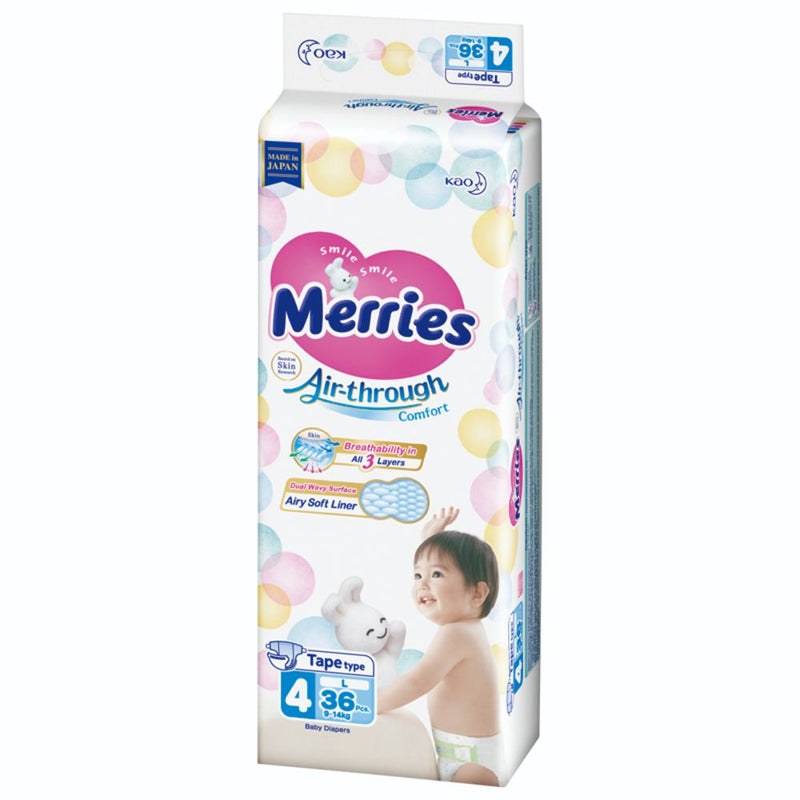 Pañal Merries Velcro LMERRIES