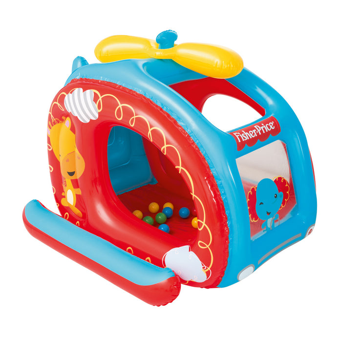 Helicoptero Inflable Fisher Price con pelotas