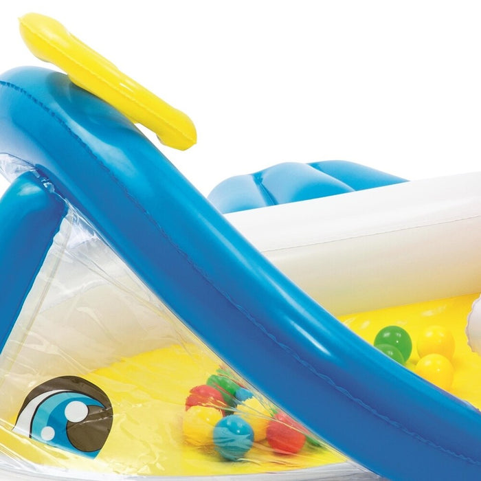 Tren inflable Piscina de pelotas Fisher Price 165X152X61Cms