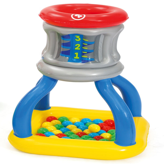 Granero Inflable inflable Piscina con pelotas Fisher Price 119X119X125 Cms