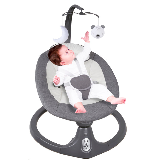 Bouncer babyswing gris