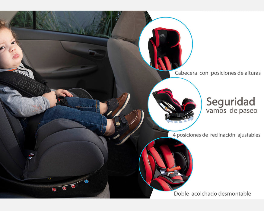 Silla Auto Orbit Gris 1029