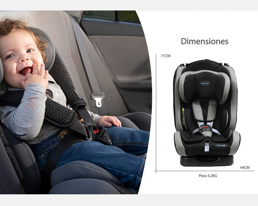 Silla Auto Orbit Gris 1029