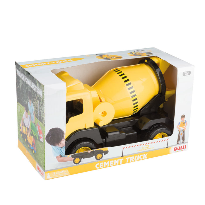Camión Mezclador Amarillo 42cm largo- DOLU