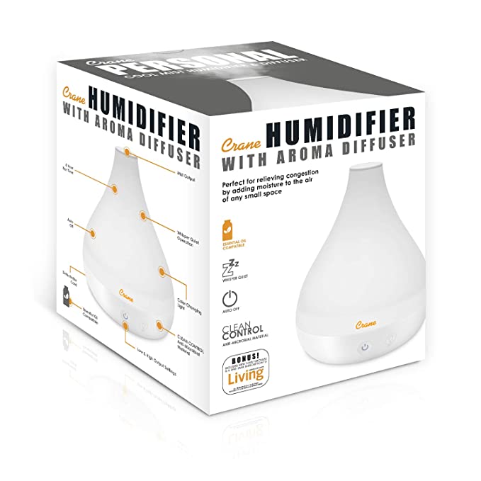 Humidificador Personal con Difusor de Aroma Crane