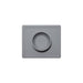 Individual Bowl Happy Mat Gray